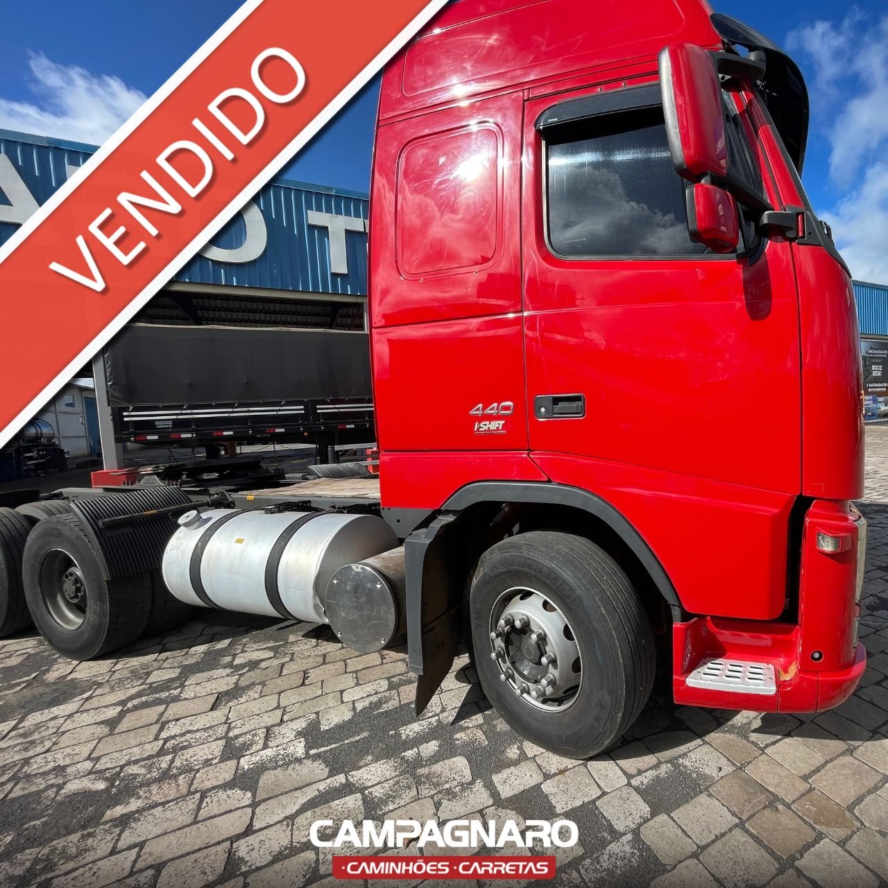 Volvo Fh 440 6x2 I Shift Ano 2010 + Bitrem 7 Eixos Facchini