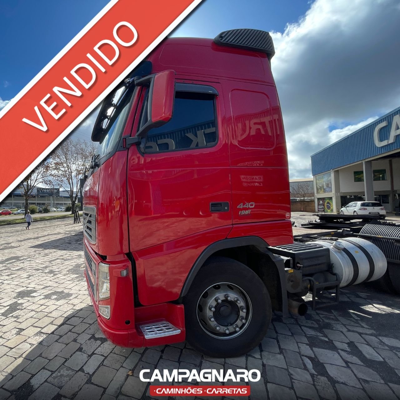 Volvo Fh 440 6x2 I Shift Ano 2010 + Bitrem 7 Eixos Facchini