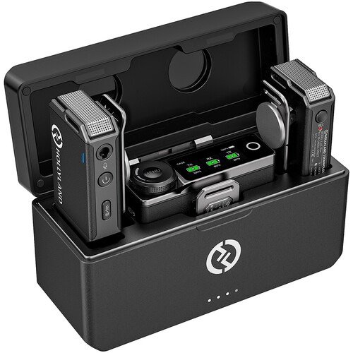 Microfone Wireless Hollyland Lark Max Duo + 2 Micro Lavalier