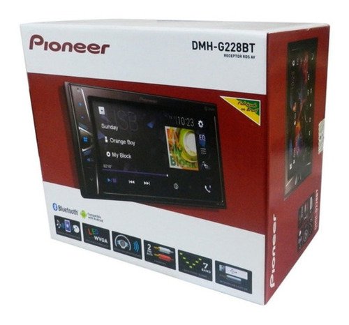 DVD PIONEER 2 DIN DMH-G228BT | GRUPO YMA