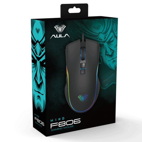 MOUSE GAMER AULA WIND F806 | GRUPO YMA