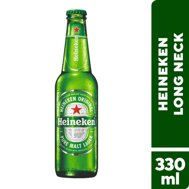 CERVEJA HEINEKEN LONG NECK 330ML GRUPO YMA cerveja-heineken-long-neck-330ml-grupo-yma