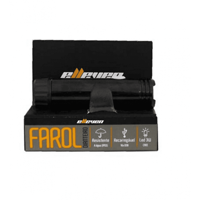 FAROL 1 LED SUPER 3 WATT 3F ELLEVEN CREE RECARREG. USB