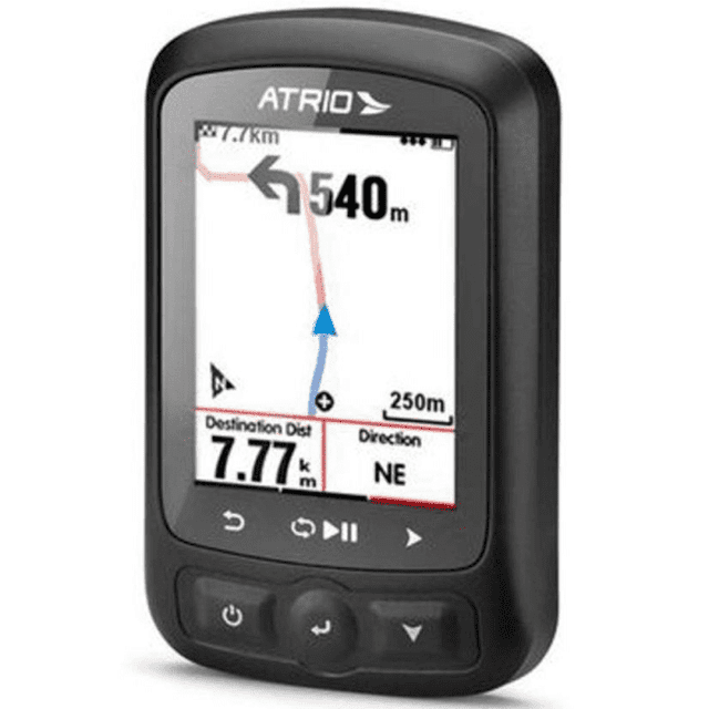 GPS ATRIO NEW TITANIUM C/ MONITOR CARDÍACO  E CINTA CARDIACA BT4.0 ANT+