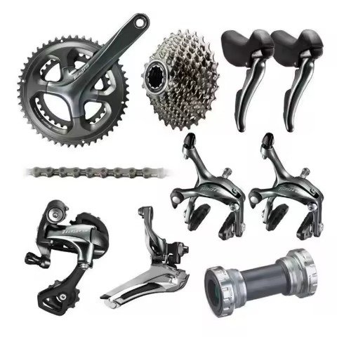 KIT TRANSMISSÃO SHIMANO TIAGRA 20V GRUPO COMPLETO | Pedalokos Bike