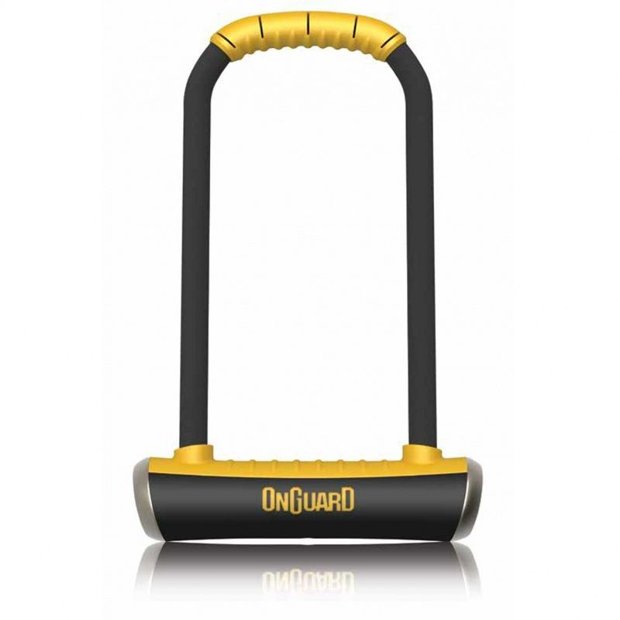 CADEADO TRAVA TIPO U ONGUARD PITBULL LS REVESTIDO 115X292mm