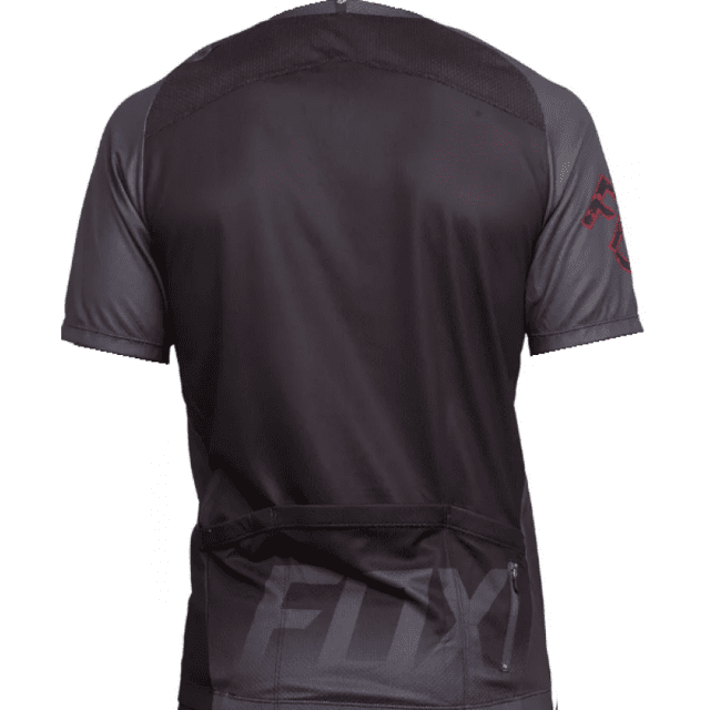 CAMISA CICLISMO FOX LIVEWIRE DESCENT CHARCOAL SS