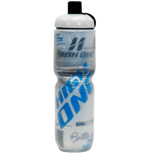 Caramanhola Térmica Skin Garrafa Sport 590 Ml Bike - Prata