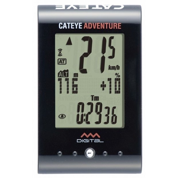 CICLOCOMPUTADOR 15F CATEYE CC AT200W S/FIO C/ALTIMETRIA