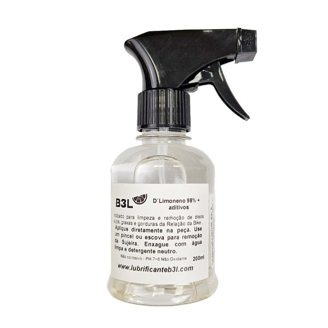 DESENGRAXANTE B3L A BASE DE LIMONENO 98% + ADITIVOS 200ML