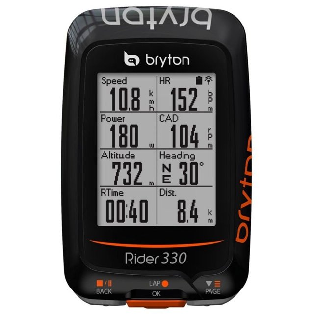 GPS BRYTON 330E 72 FUNÇÕES C/ ROTA WI-FI/BLUETOOTH 4.0/ ANT+