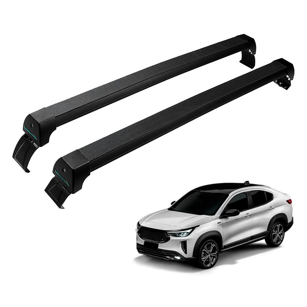 RACK LONG LIFE SPORT ALUM. PRETO P/ FIAT FASTBACK (PFBCK) - PRETO ...