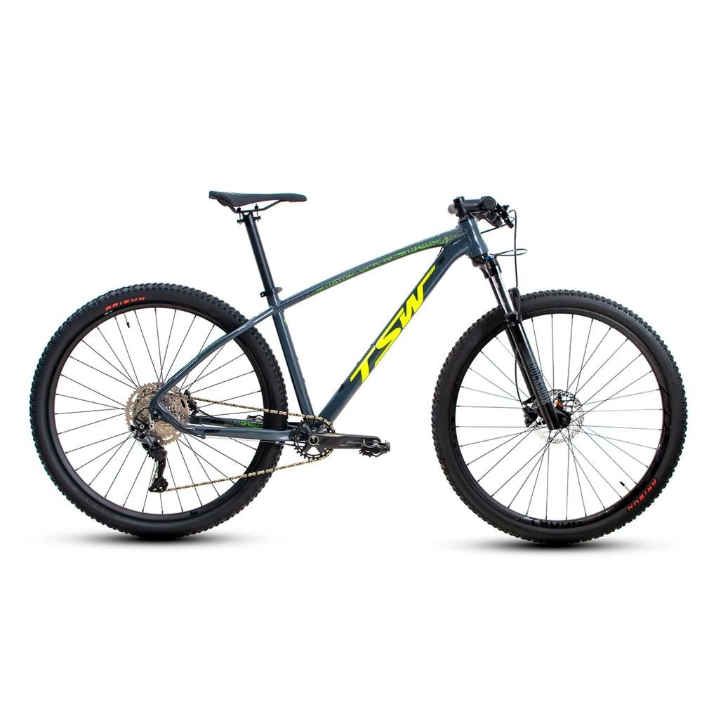 BICICLETA 29 TSW JUMP 10V SHIMANO DEORE ROCK SHOX JUDY 120MM