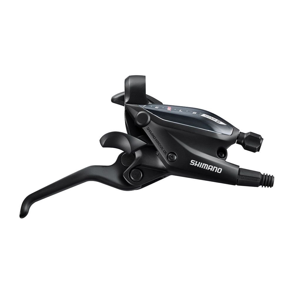 MANETE FREIO HIDRÁULICO SHIMANO EF505 C/ ALAVANCA 9V - PRETO