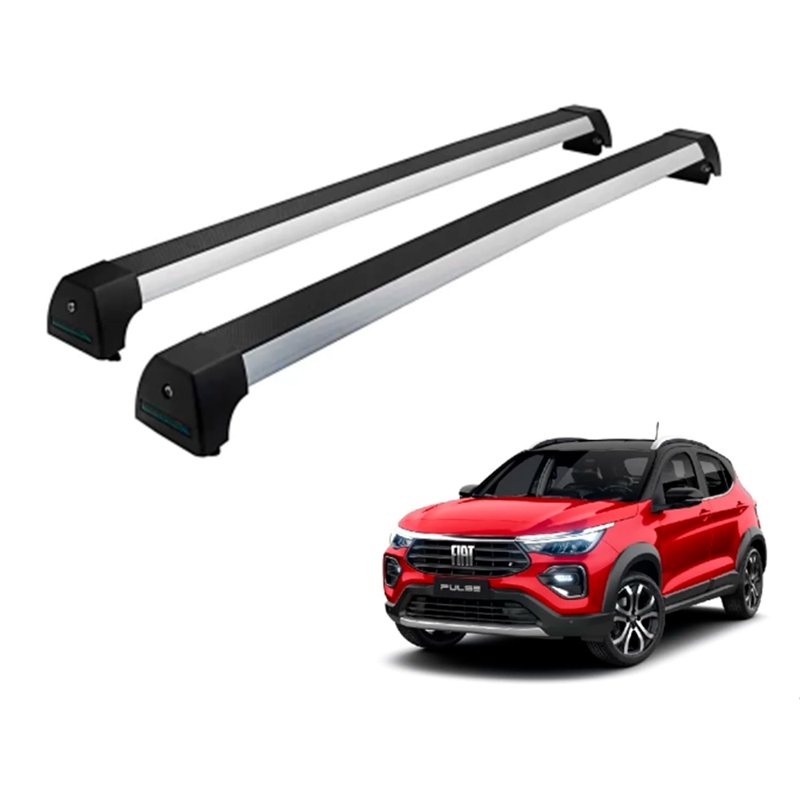 Prata Rack RACK LONG LIFE SPORT ALUM. PRATA P/ FIAT PULSE C/ LONG. A PARTIR DE ...