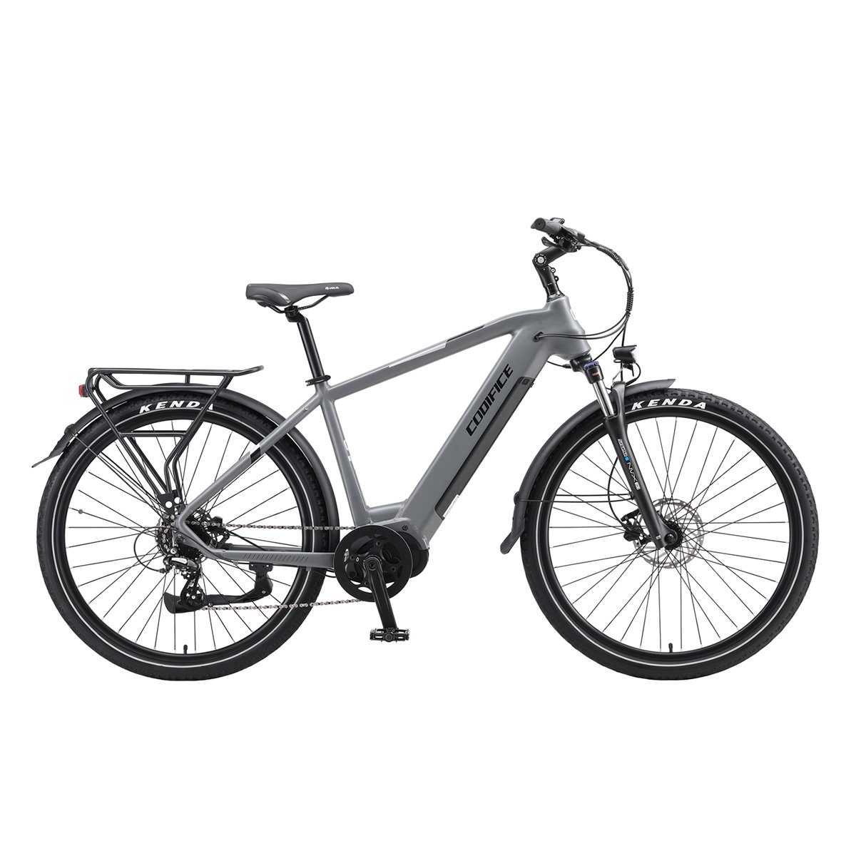 E-BIKE OTLAND 700X50C 8V TAM 19 MOTOR 350W BATERIA 12AH 36V CINZA