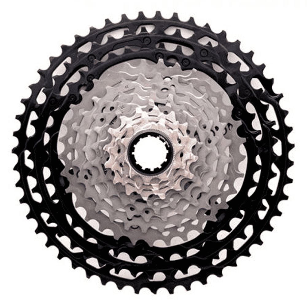 パーツ Shimano XTR CS-M9101-12 10-45T(12S) CASSETE 12V SHIMANO XTR M9100 10/45D MICRO SPLINE (KCSM9100045