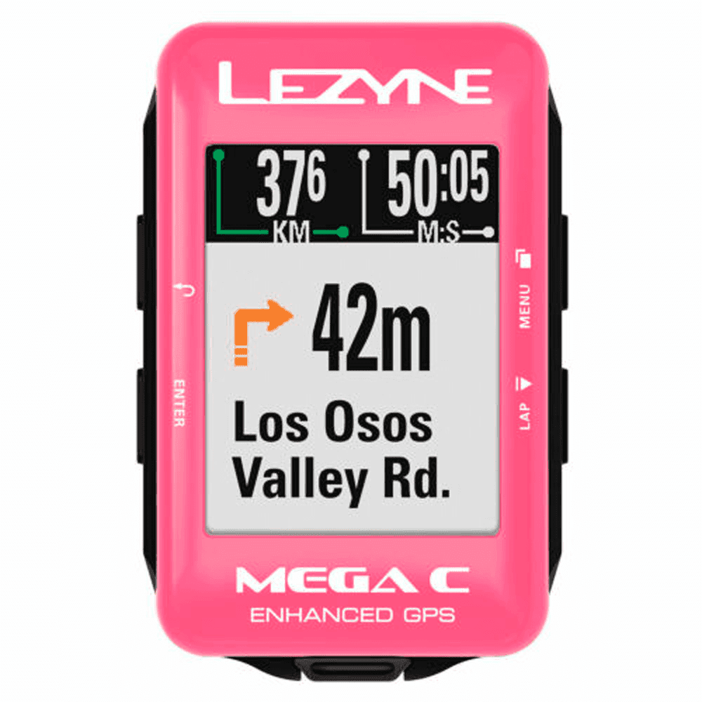 GPS LEZYNE MEGA C INTERATIVO BLUETOOTH/ANT+ | Pedalokos Bike Shop