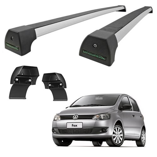 RACK LONG LIFE SPORT VOLKSWAGEN FOX 4P SPORT ALUMÍNIO (AFX4) - PRATA ...