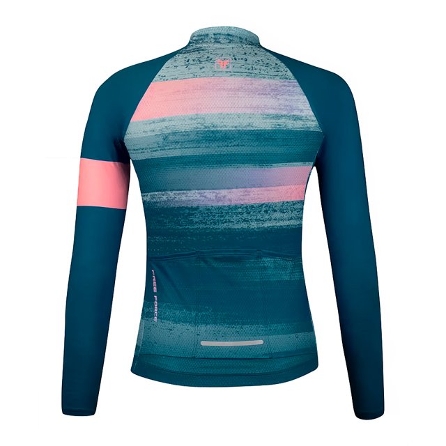 CAMISA CICLISMO FREE FORCE BASIC FEMININA MANGA LONGA HEAVEN