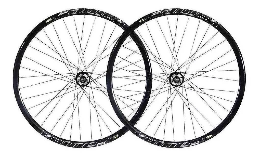 RODAS VZAN VNINE ARO 29 CUBO CASSETE DISC - EIXO 9MM -PRETO