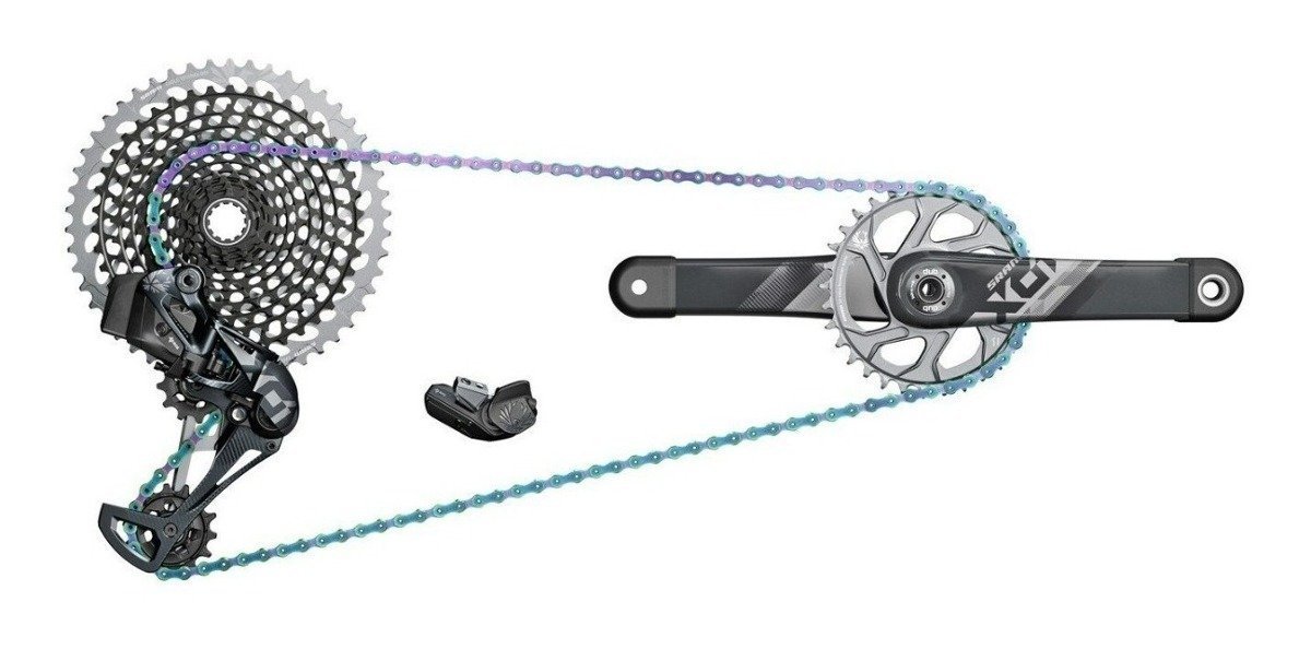 SRAM EAGLE X01 DUBクランクセット 175mm Amazon | SRAM、X01 Eagle Dub C3、クランクセット、スピード:11/12