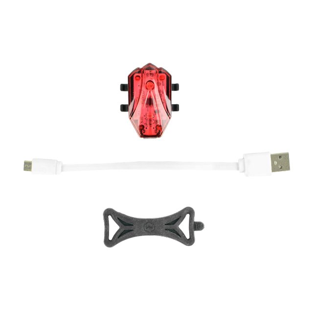 VISTA LIGHT MINI 4 LED TRASEIRO RECARREGÁVEL USB (H-1132)