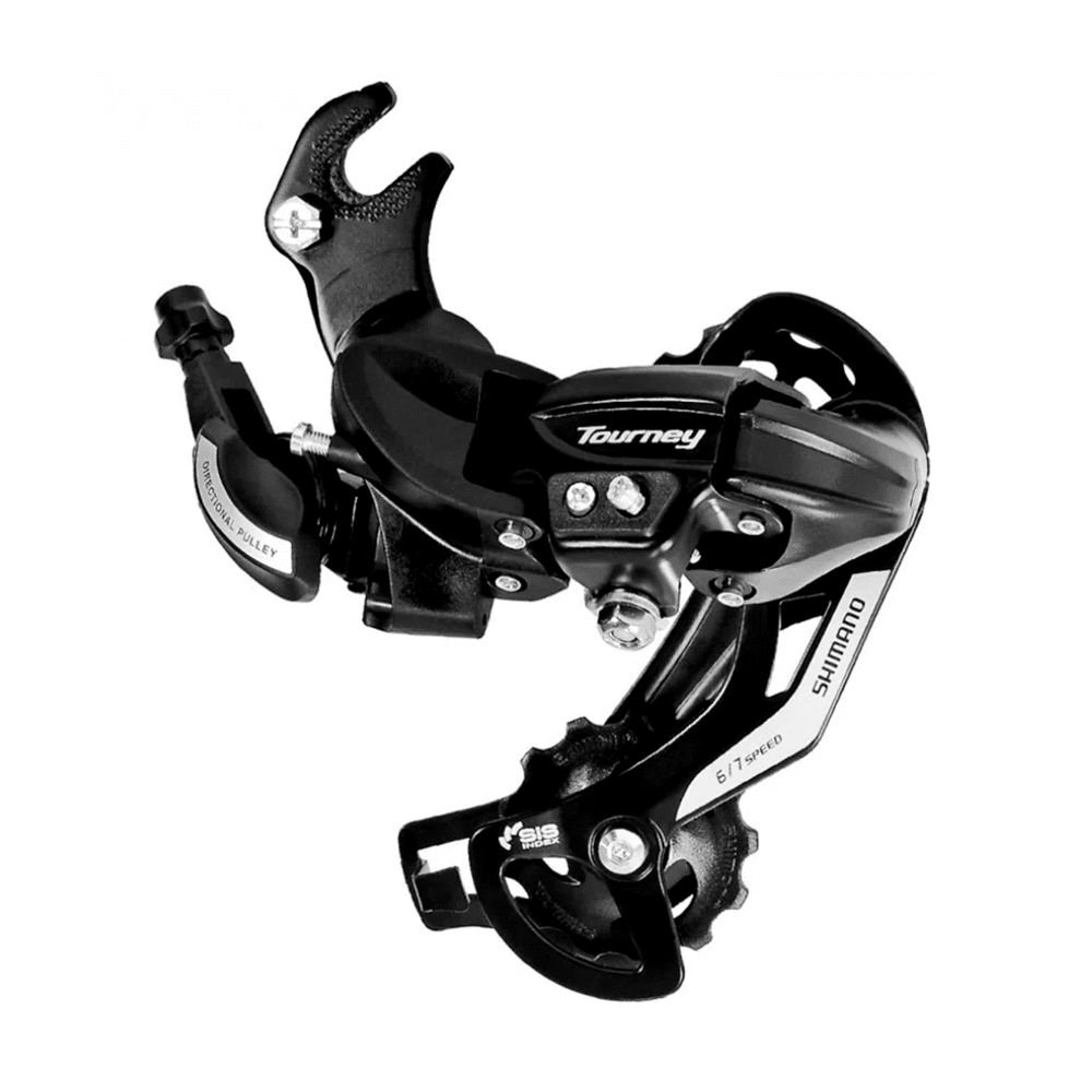 CÂMBIO TRASEIRO SHIMANO TOURNEY RD-TY500 6/7V C/ GANCHEIRA
