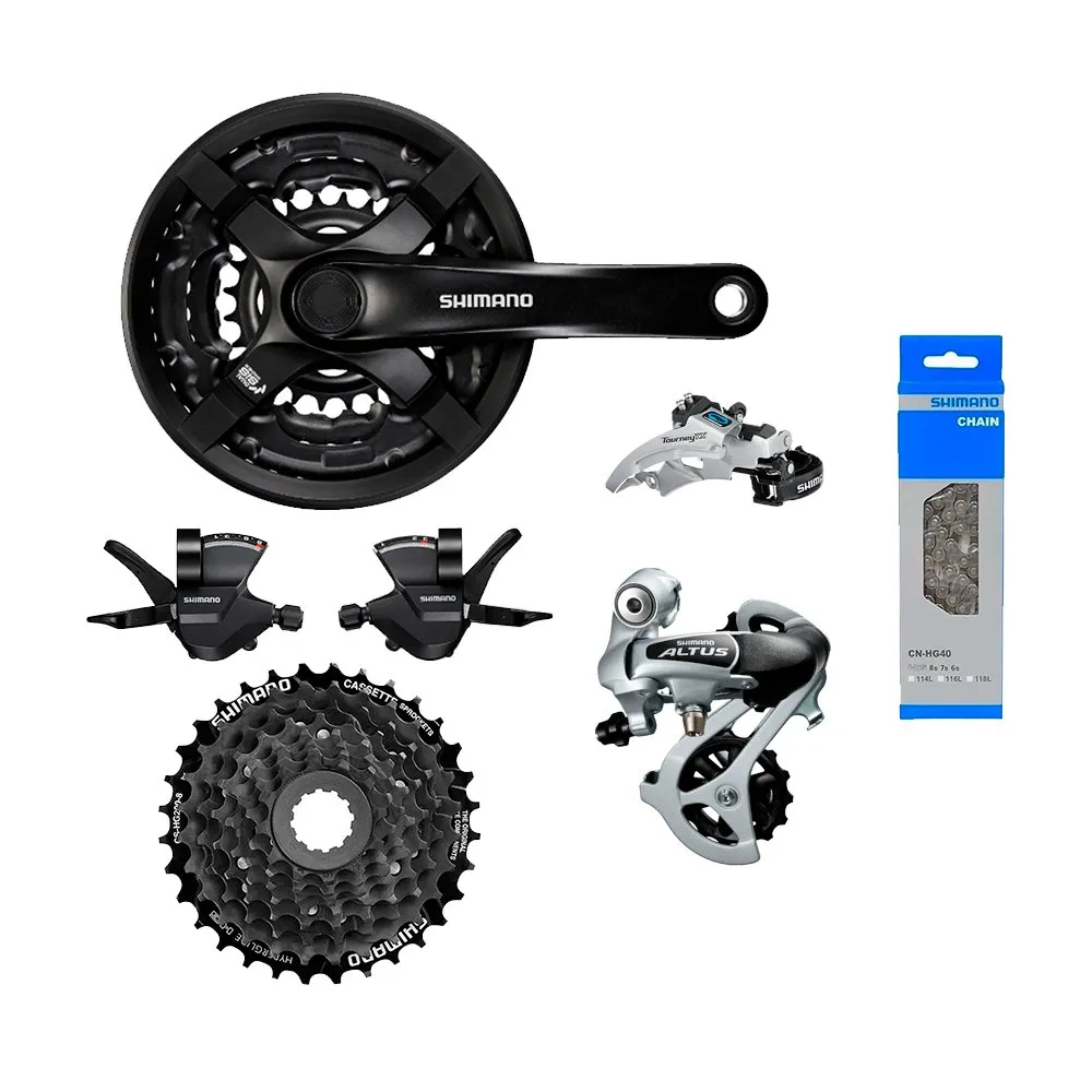 m*n様 Alice　SHIMANO ACERA コンポーネントセット2× KIT TRANSMISSÃO SHIMANO ACERA M360 TRIPLO 24V | Pedalokos Bike Shop