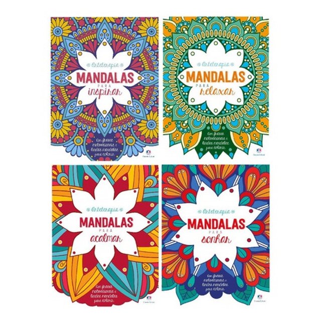 Kit Pintura Mandalas p/ Acamar - LepapLove