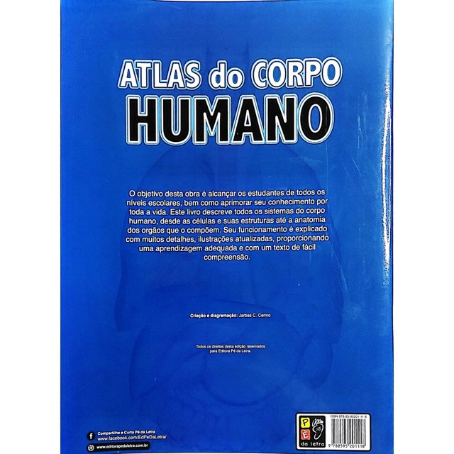 Livro Atlas Do Corpo Humano Com IlustraÇÕes 3d Completo Tem De Tudo