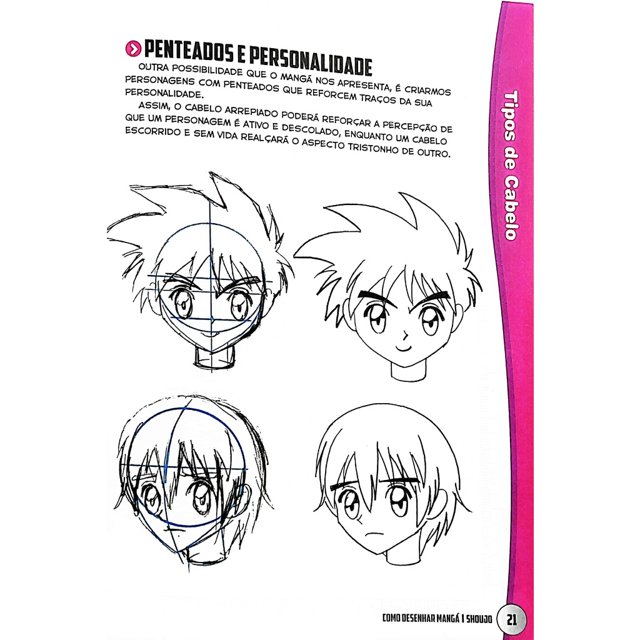 Dicas para desenhar mangá