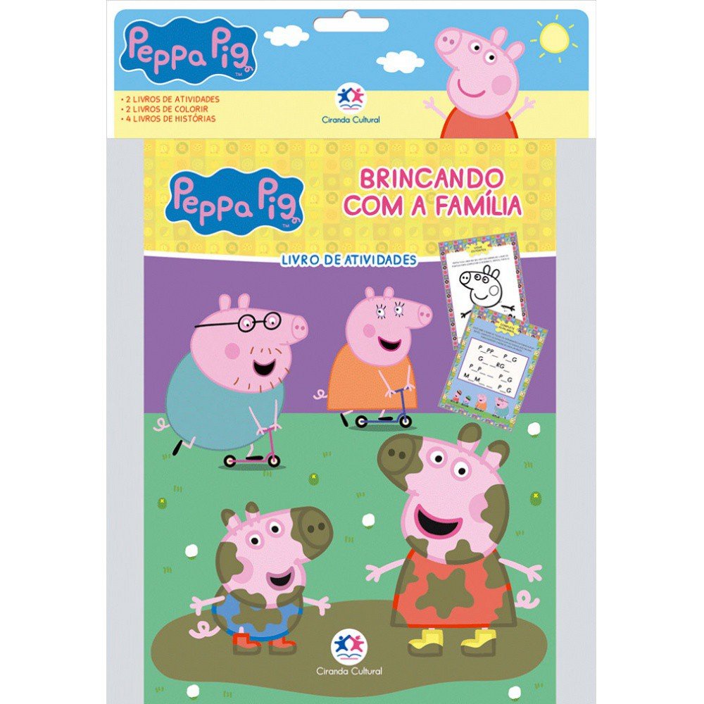  Peppa Pig: uma Banda Para Colorir: 9788538083948: Ciranda  Cultural: Books