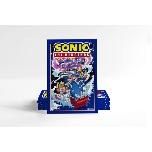 COMBO SONIC THE HEDGEHOG - VOLUMES 09 E 10 + POSTÊR E MARCADORES +