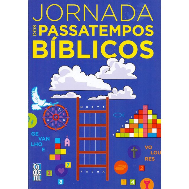 Meu Primeiro Livro Passatempos Bíblicos - Caça-Palavras