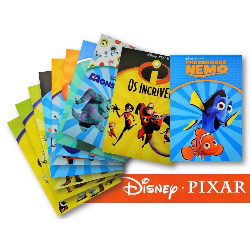 KIT C/ 10 LIVROS GRANDES - DISNEY PIXAR TOY STORY | TEM DE TUDO