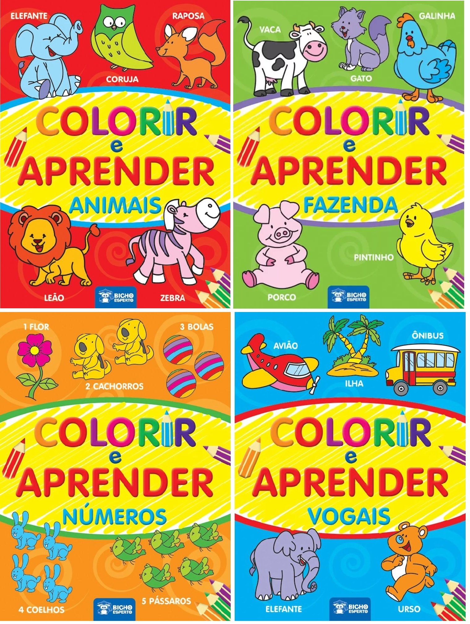 Colorir e Aprender - Números