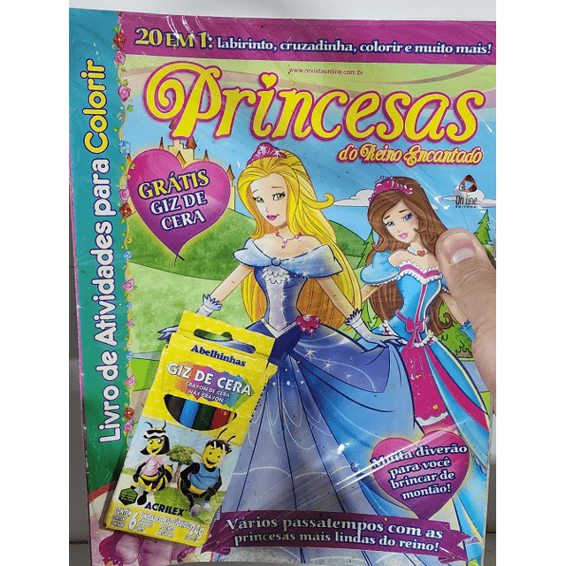 Princesas - Para Colorir - ON LINE - Livros de Literatura Infantil