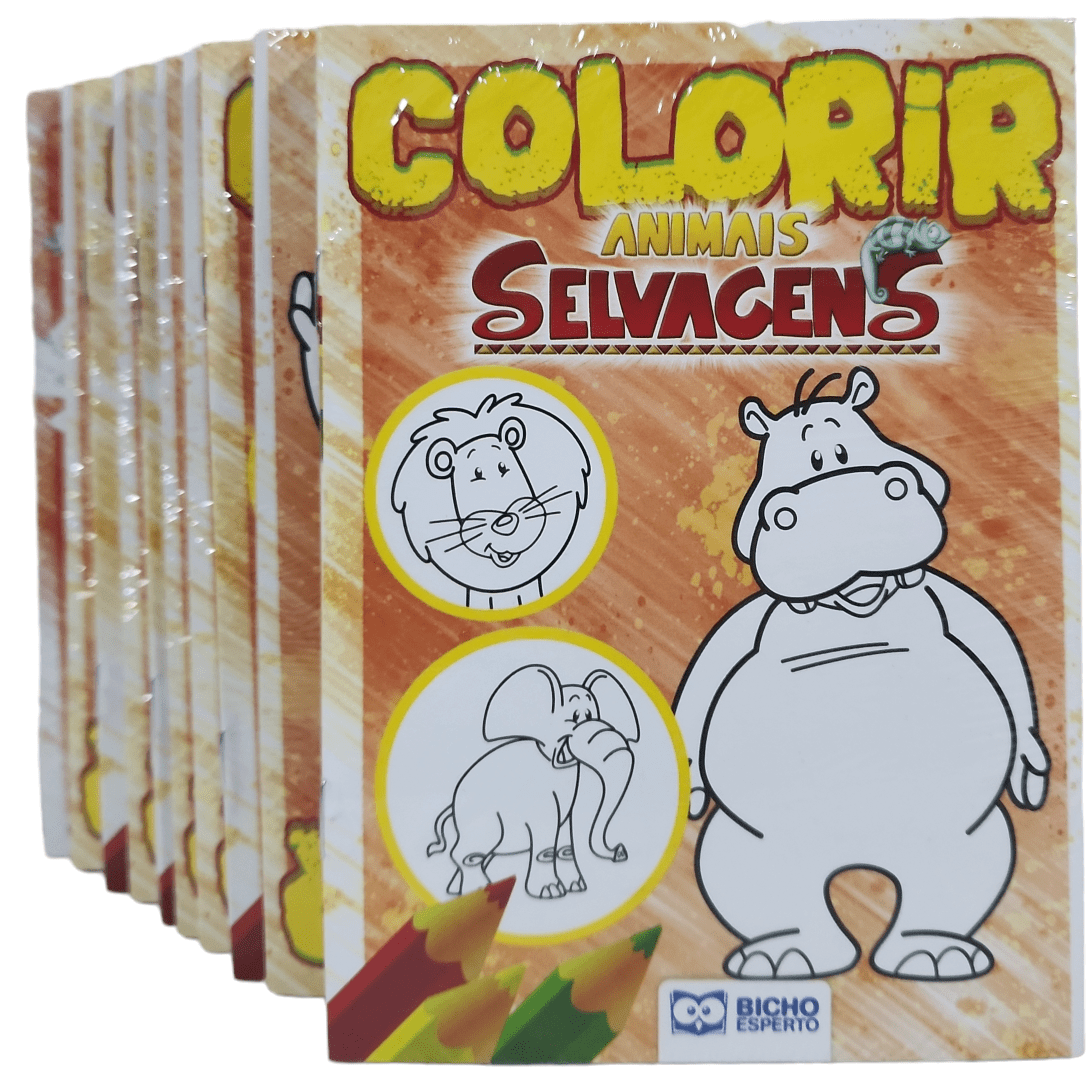 Livro Para Colorir - Turminha Animal - Engraçados e Fofos - Atacado de  Livros