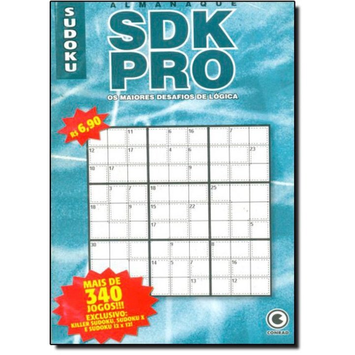 Almanaque Sudoku Pro Os Maiores Desafios De Lógica 340 Jogos Nivel Dificil