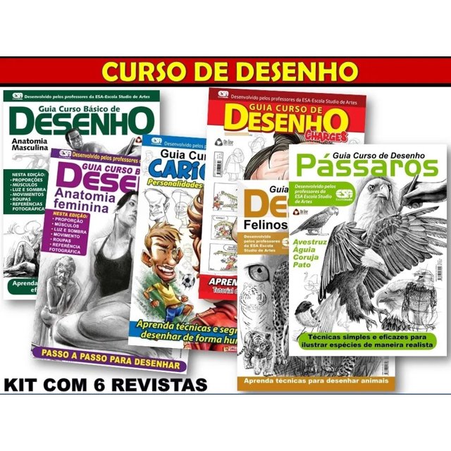 Como Desenhar Animais: 20 Desenhos Fáceis Passo-a-Passo eBook