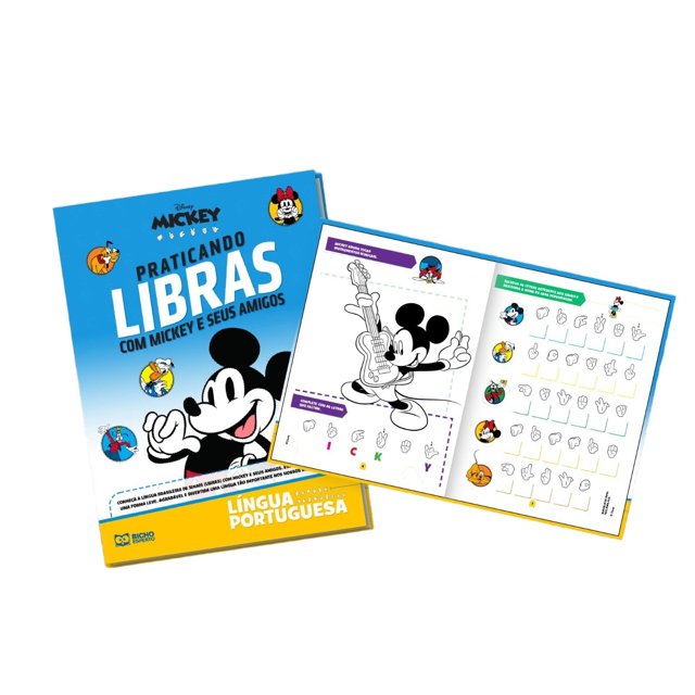 Disney Mickey - Praticando Libras Com Mickey e Seus Amigos - Língua ...