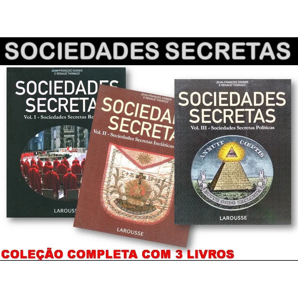 Livro Sociedades Secretas Editora Escala - Ano 2009 (usado