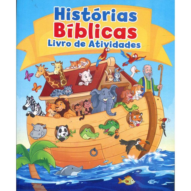 Histórias da Bíblia - Livro de Atividades Infantil - Passatempos