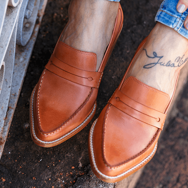 Sapato Masculino Mocassim Treviso Burgundy | GIANNO