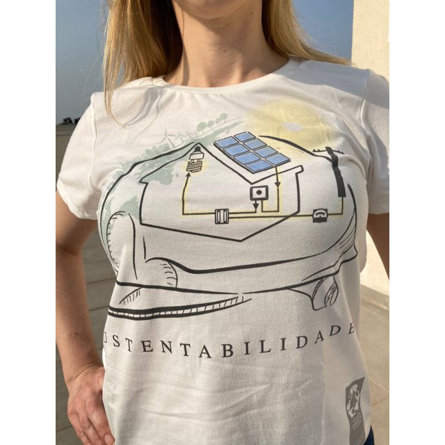 T-shirt Feminina Energia Solar
