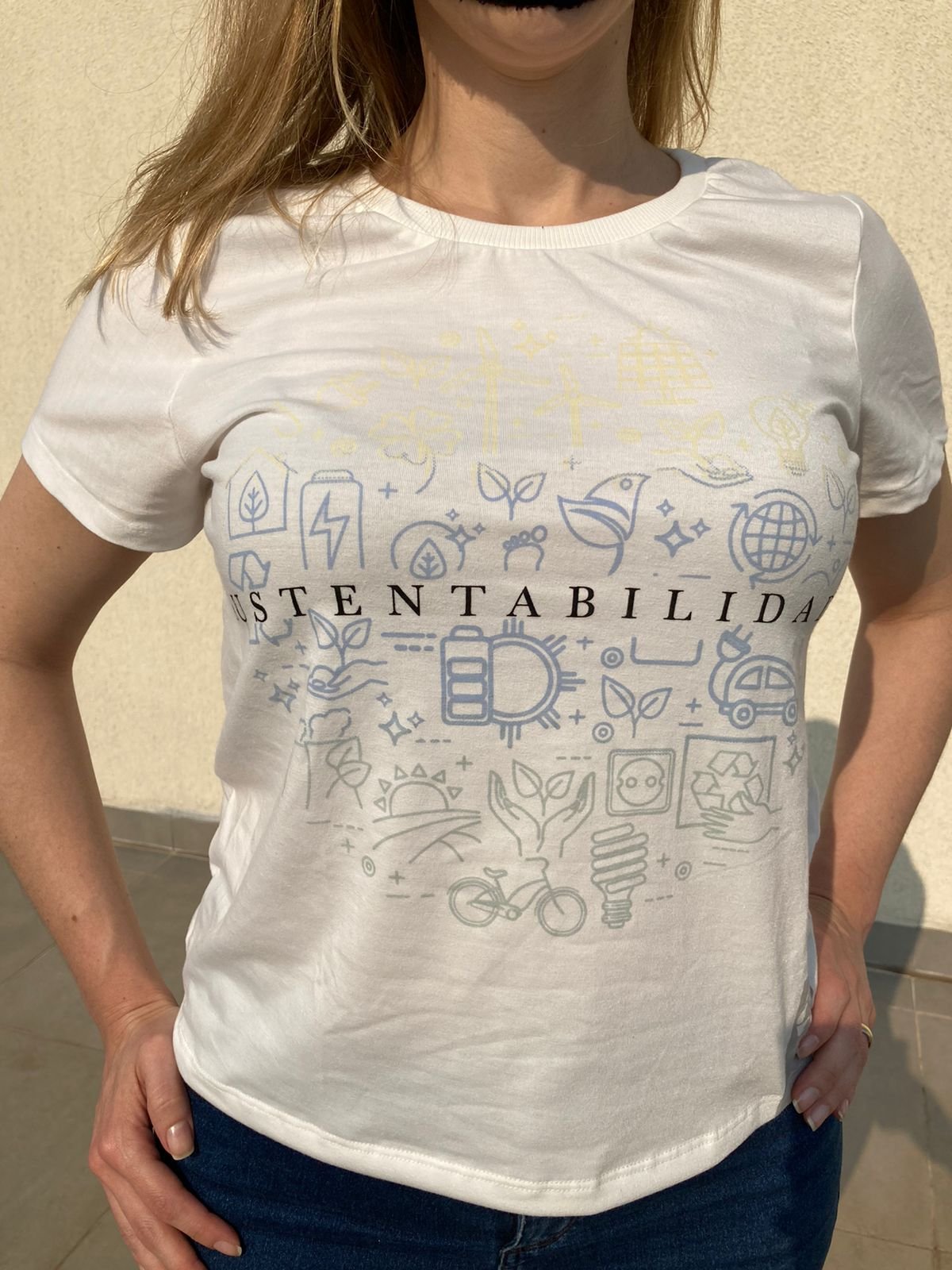 T-shirt Feminina Sustentabilidade