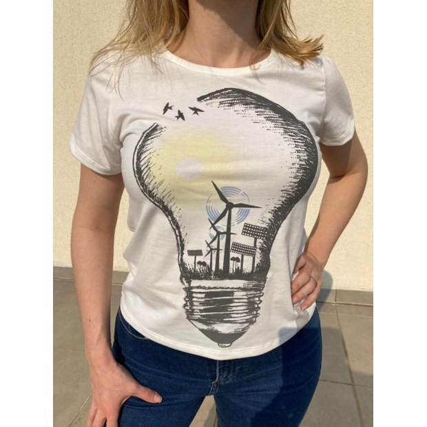 T-shirt Feminina Energia Solar