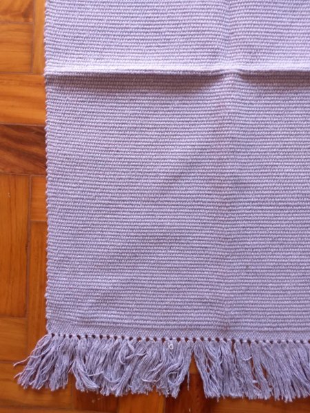 Tapetinho liso algodão -  50cm x 80cm