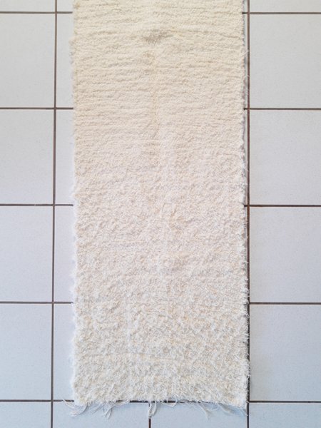 Passadeira felpuda em algodão - 50cm x 1.50m